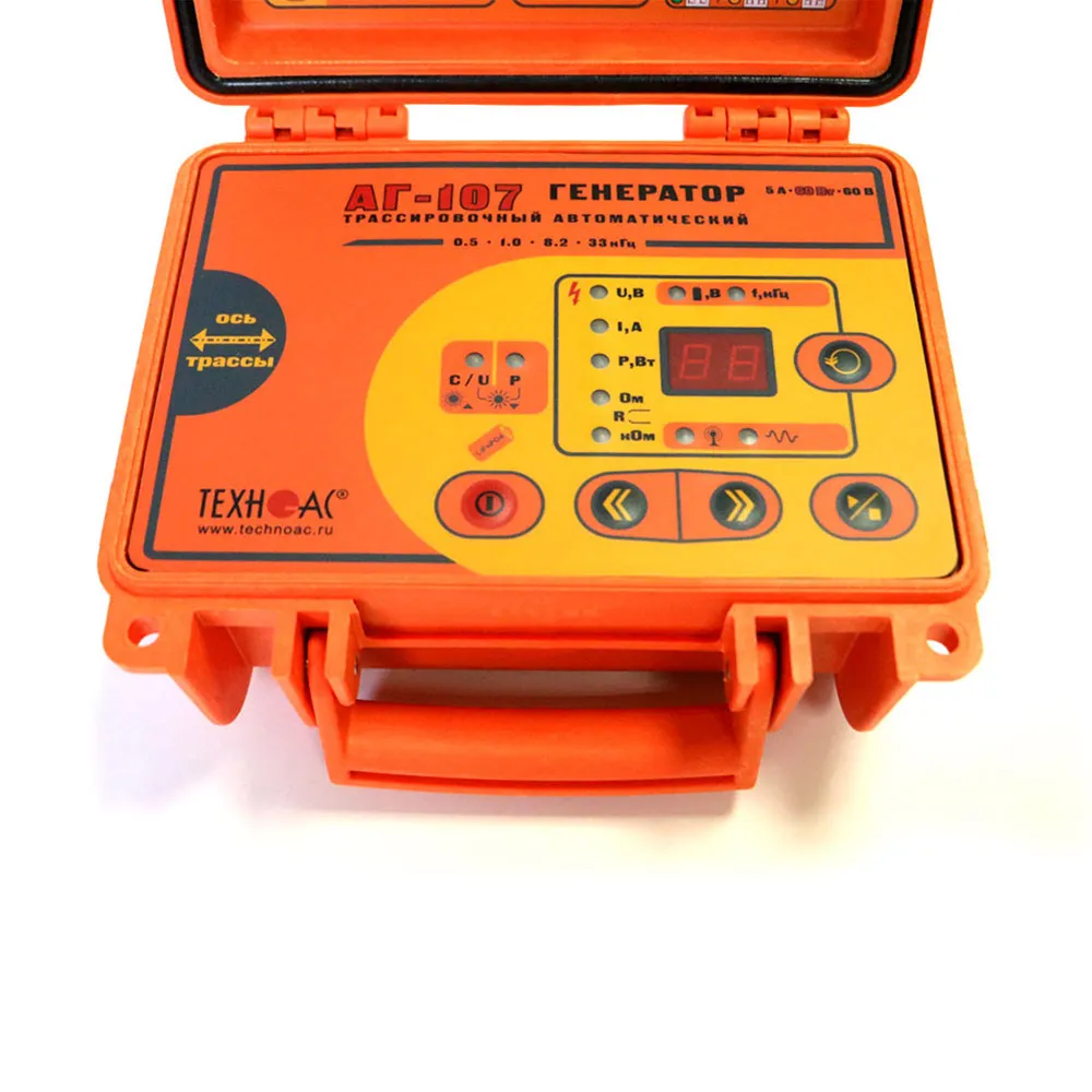 Успех АГ-309.30ЦК – современный трассоискатель с функцией сохранения GPS/ГЛОНАСС координат и цветным экраном