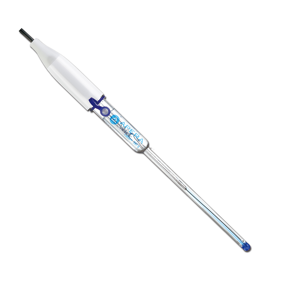 pH-электрод LabSen 241-6 для микрообъемов (>0,2 мл), 0…14 pH, 0…100°C, стеклянный, BNC/1 м, без термодатчика