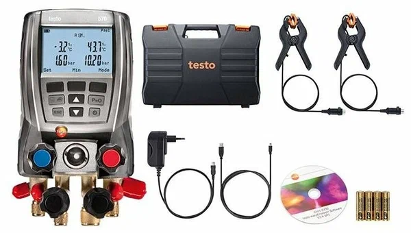 Коллектор Testo 570-2 манометрический цифровой (арт: 0563 5702) комплект