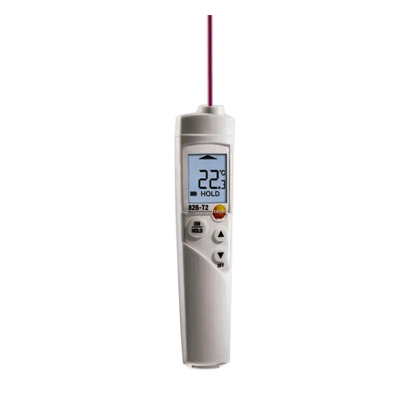 Термометр Testo 826-T2 инфракрасный (арт: 0563 8282) для пищевого сектора с лазерным целеуказателем