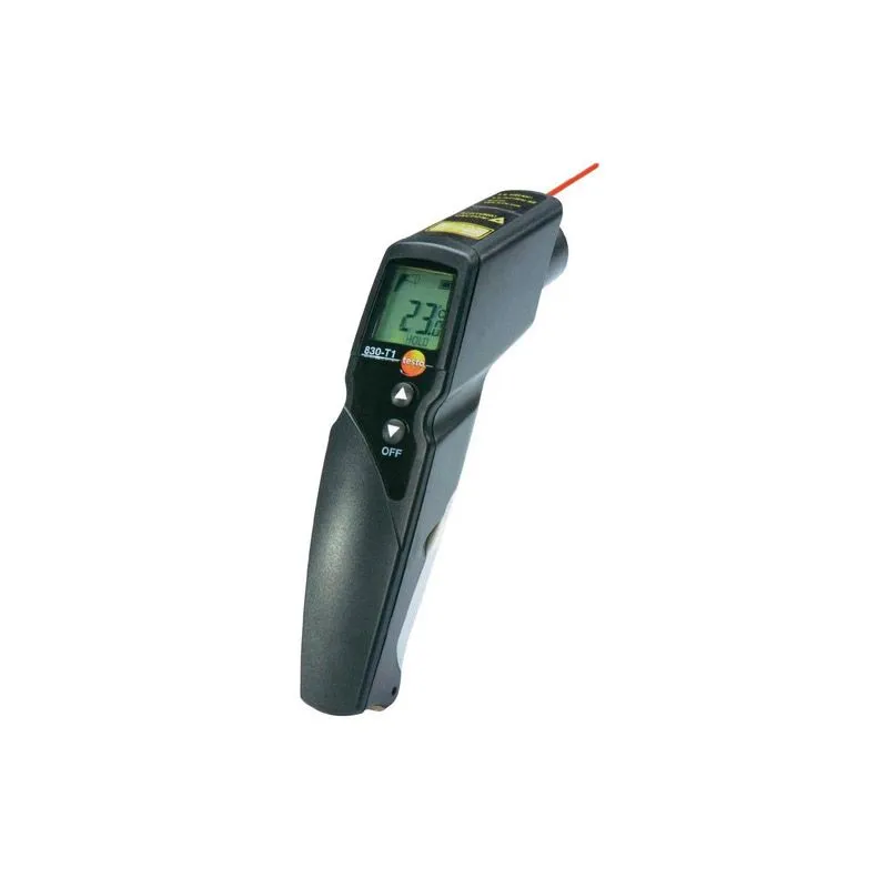 Термометр Testo 830-T1 инфракрасный (арт: 0560 8311) с лазерным целеуказателем (оптика 10:1) с поверкой