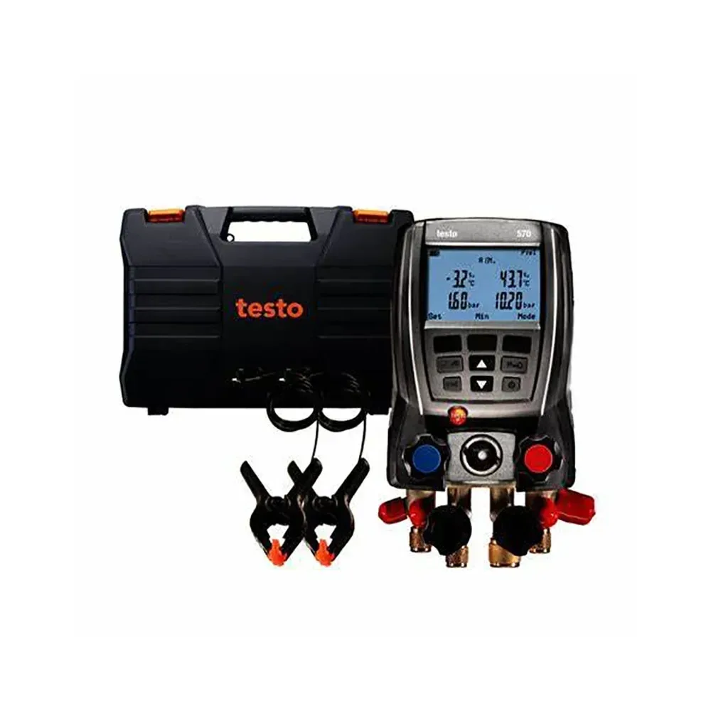 Коллектор Testo 570-2 манометрический цифровой (арт: 0563 5702) комплект