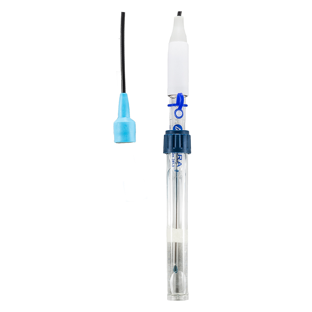 pH-электрод LabSen 241-3 для микрообъемов (>30 мкл), 0…14 pH, 0…100°C, стеклянный, BNC/1 м, без термодатчика