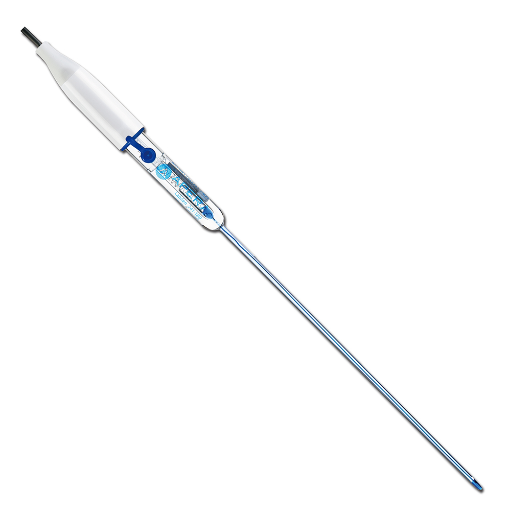 pH-электрод LabSen 241-180 для микрообъемов (>50 мкл). 0…14 pH, 0…100°C, стеклянный, BNC/1 м, без термодатчика