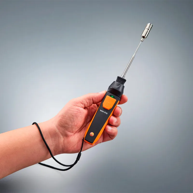 Testo 915i термометр (арт: 0563 2915) с поверхностным зондом, управляемый со смартфона