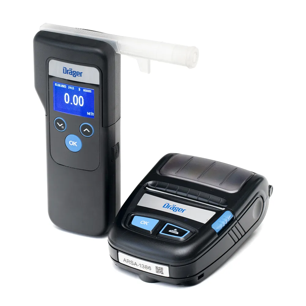 Drager Alcotest 6000 алкотестер профессиональный с принтером