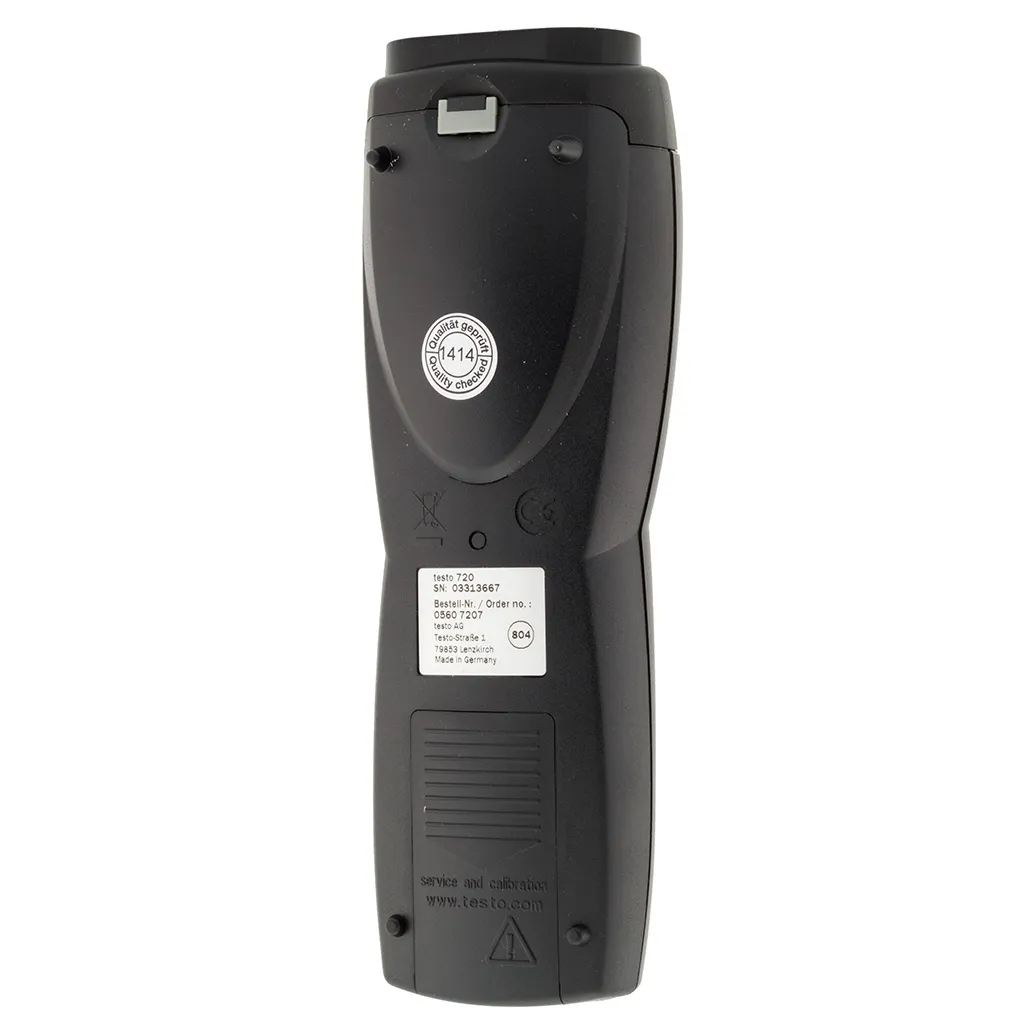 Testo 720 одноканальный термометр для высокоточных лабораторных и промышленных измерений (арт: 0560 7207)