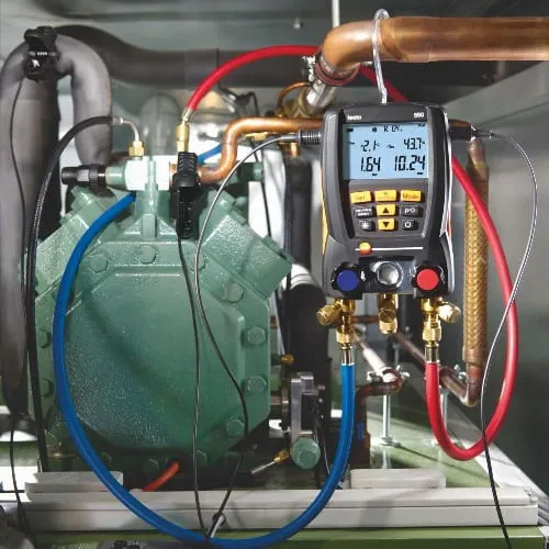 Testo 550 цифровой электронный манометрический коллектор