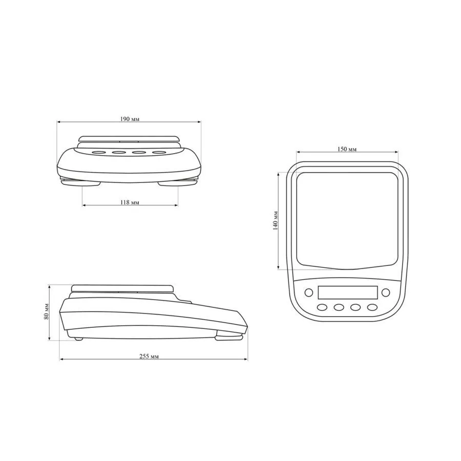 Габаритные размеры S6501